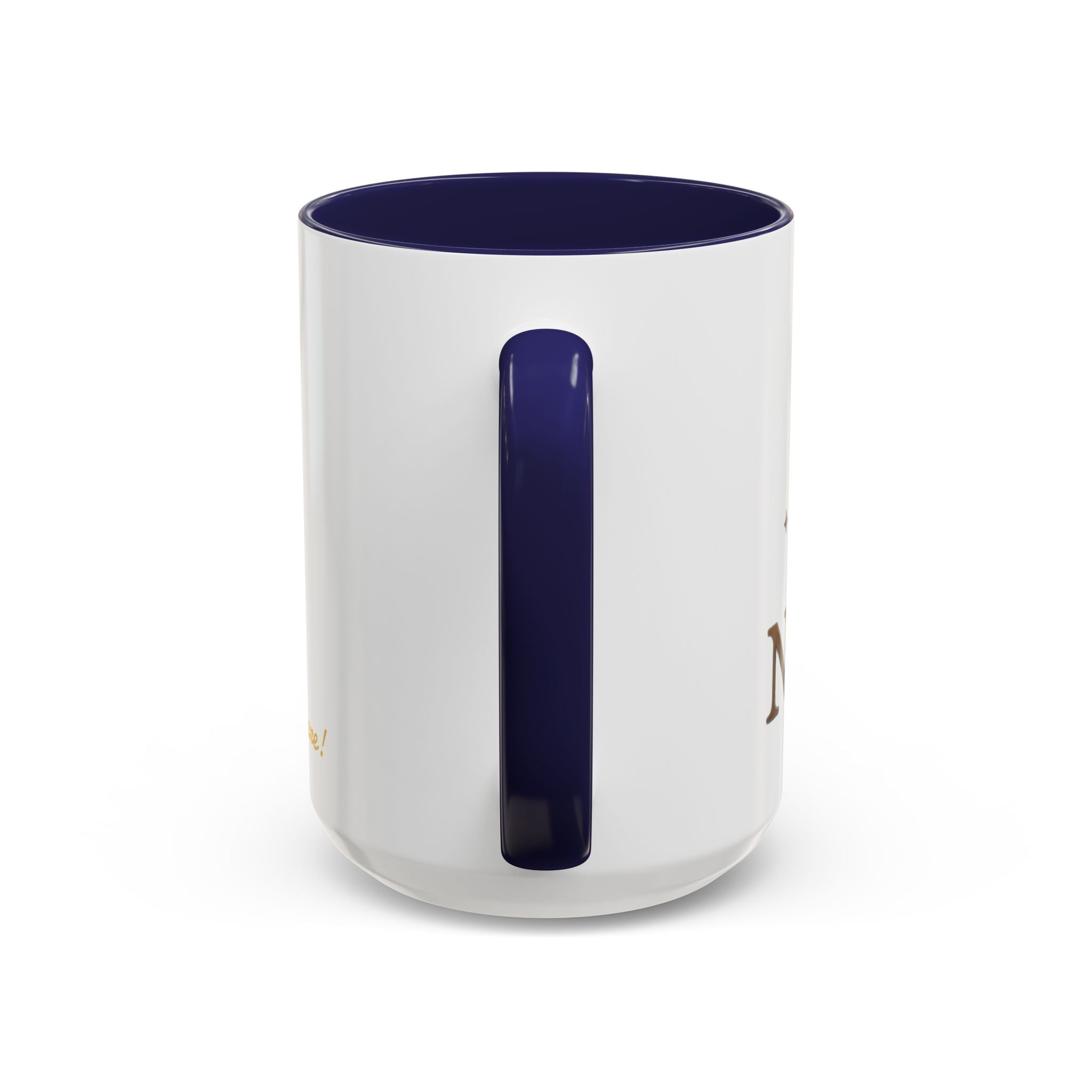 Nyxios Gold Mond Akzent Kaffeetasse – Himmlische Sterne Keramiktasse (325/440 ml)