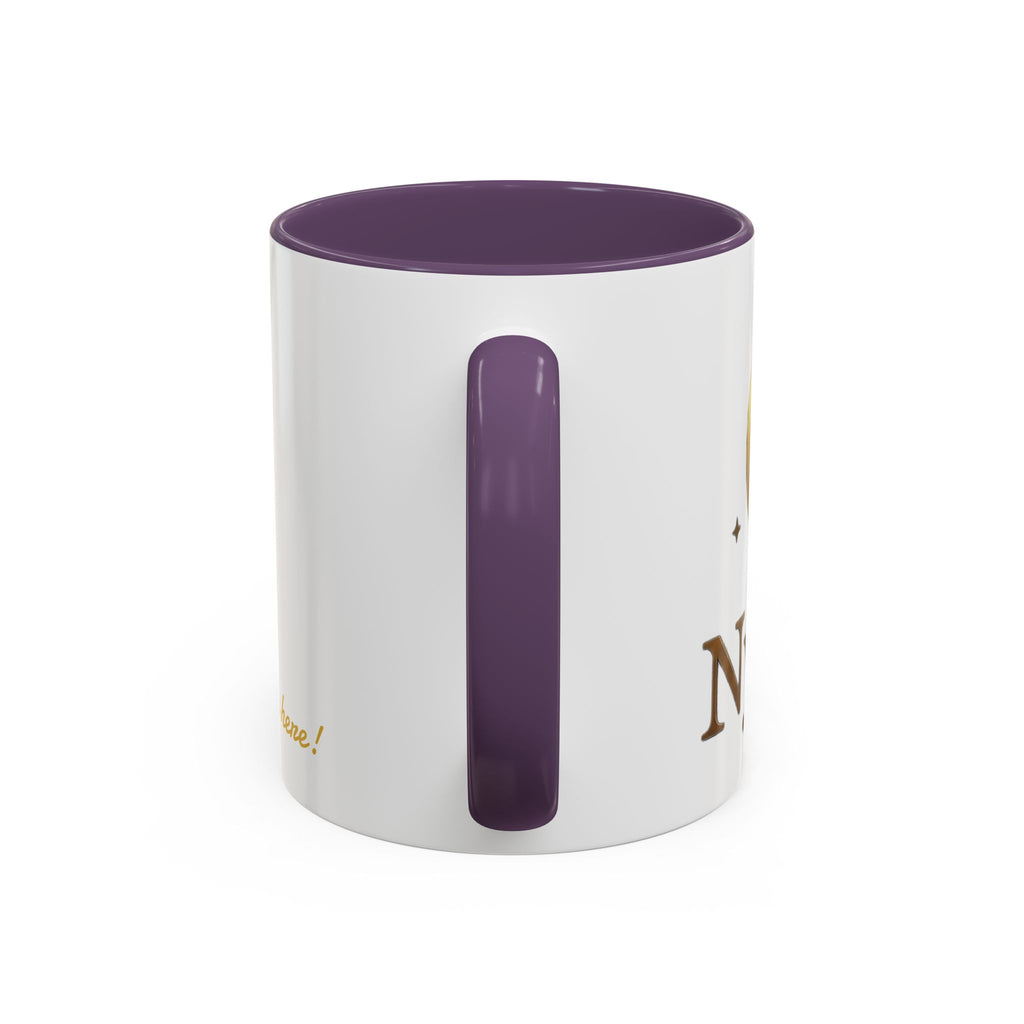 Nyxios Gold Mond Akzent Kaffeetasse – Himmlische Sterne Keramiktasse (325/440 ml)