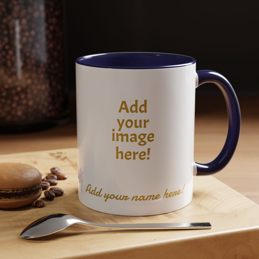 Nyxios Gold Mond Akzent Kaffeetasse – Himmlische Sterne Keramiktasse (325/440 ml)