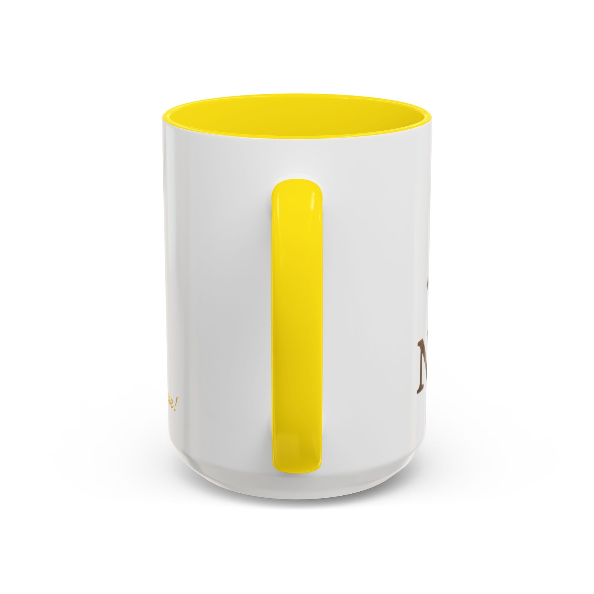 Nyxios Gold Mond Akzent Kaffeetasse – Himmlische Sterne Keramiktasse (325/440 ml)