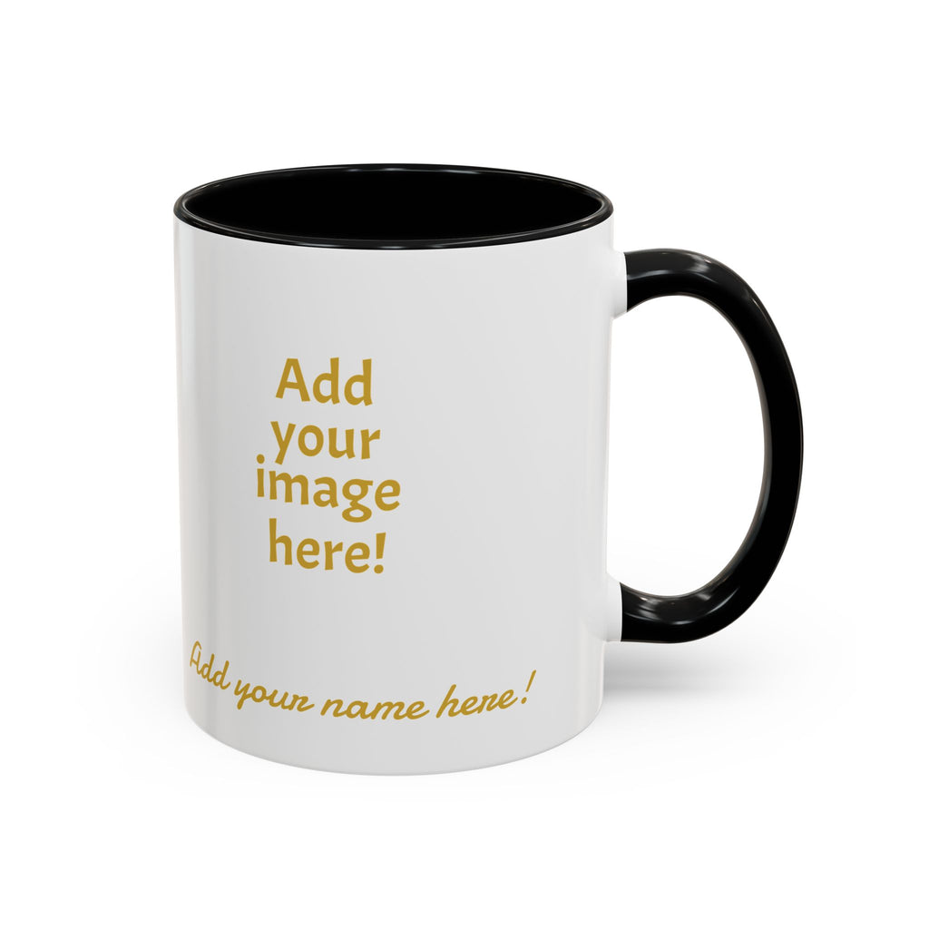 Nyxios Gold Mond Akzent Kaffeetasse – Himmlische Sterne Keramiktasse (325/440 ml)