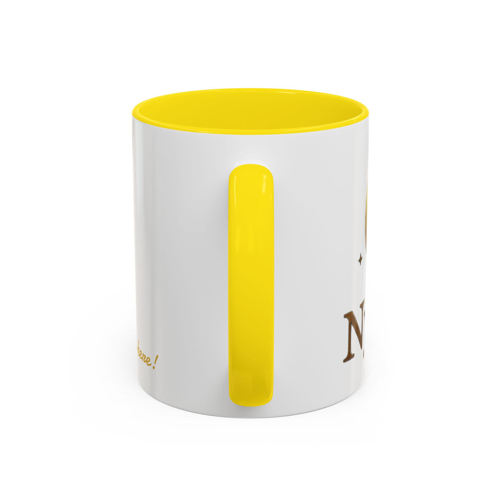 Nyxios Gold Mond Akzent Kaffeetasse – Himmlische Sterne Keramiktasse (325/440 ml)