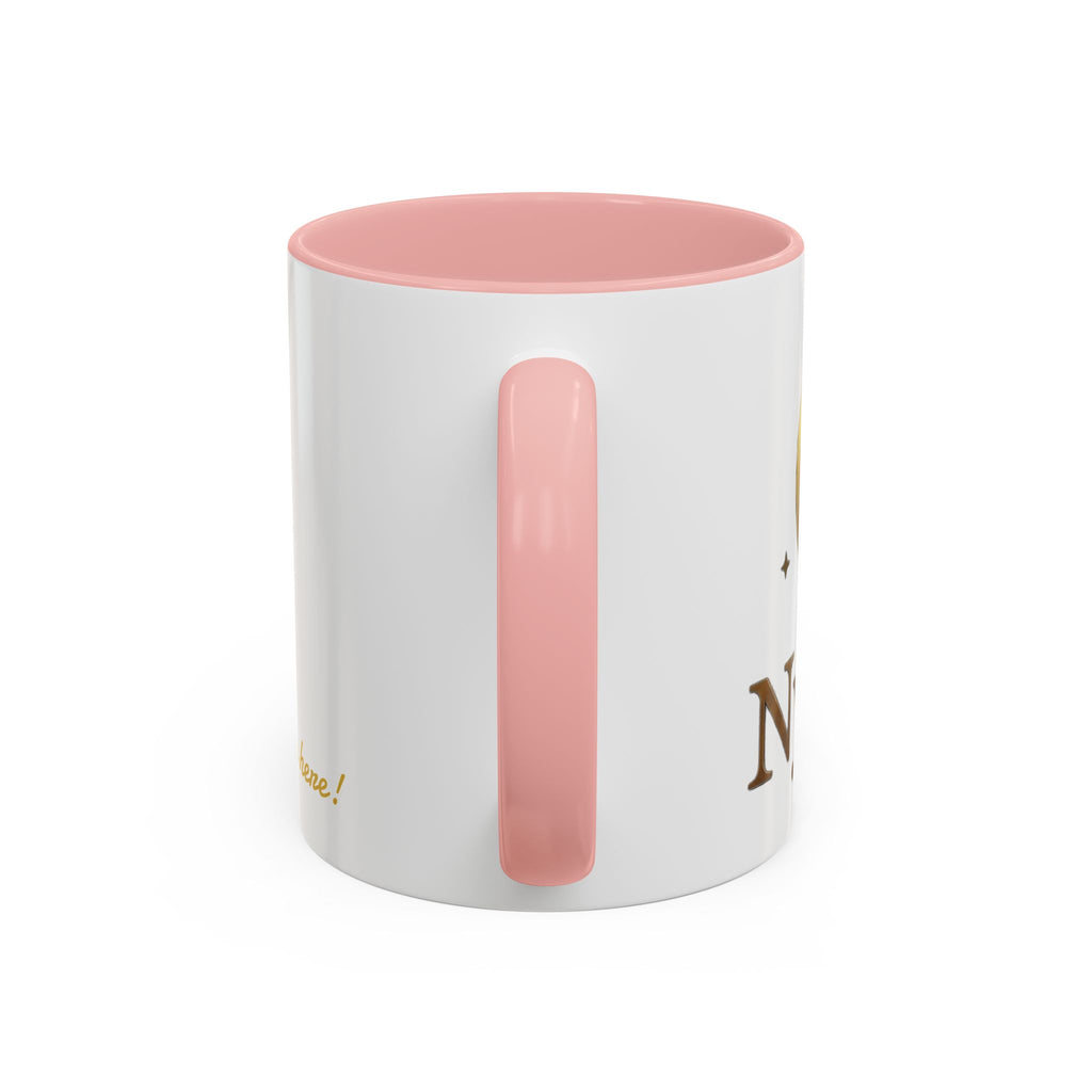 Nyxios Gold Mond Akzent Kaffeetasse – Himmlische Sterne Keramiktasse (325/440 ml)